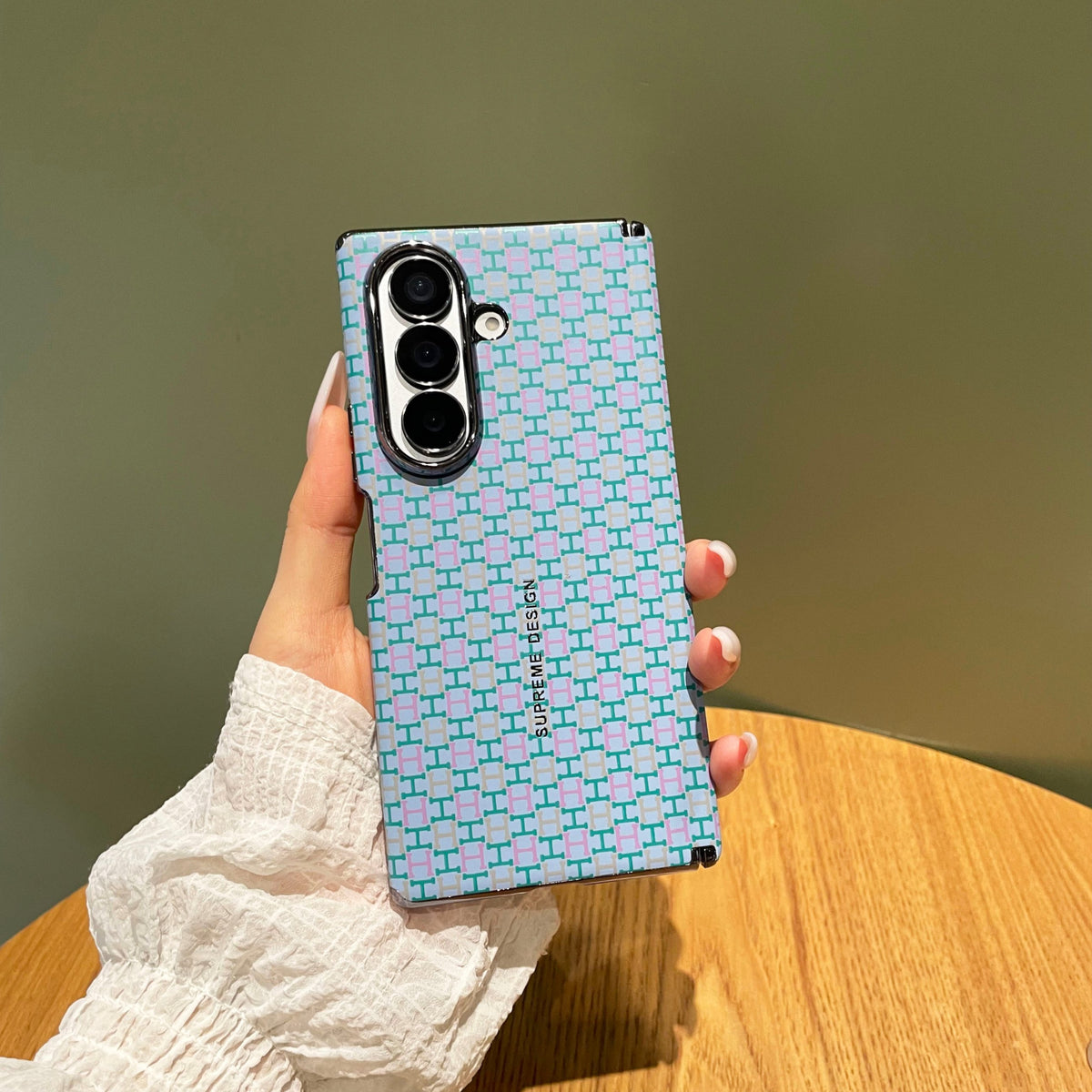 Magnetic Phone Case For Samsung Galaxy Z Fold, Built-In Wireless Charging Magnet