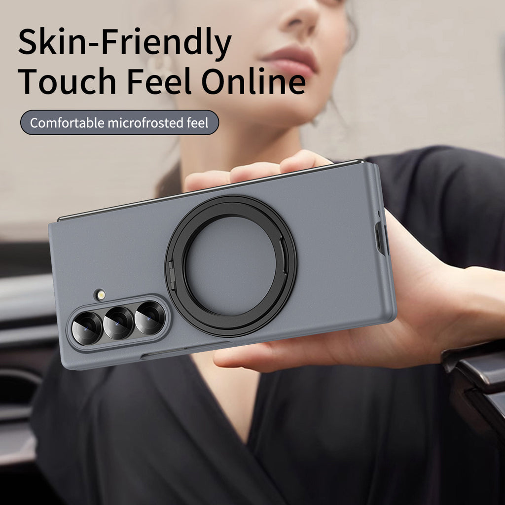 Integrated Shell Membrane Magnetic Phone Case For Samsung Galaxy Z Fold Series