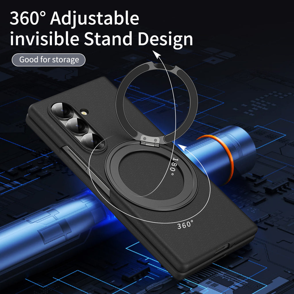 Integrated Shell Membrane Magnetic Phone Case For Samsung Galaxy Z Fold Series