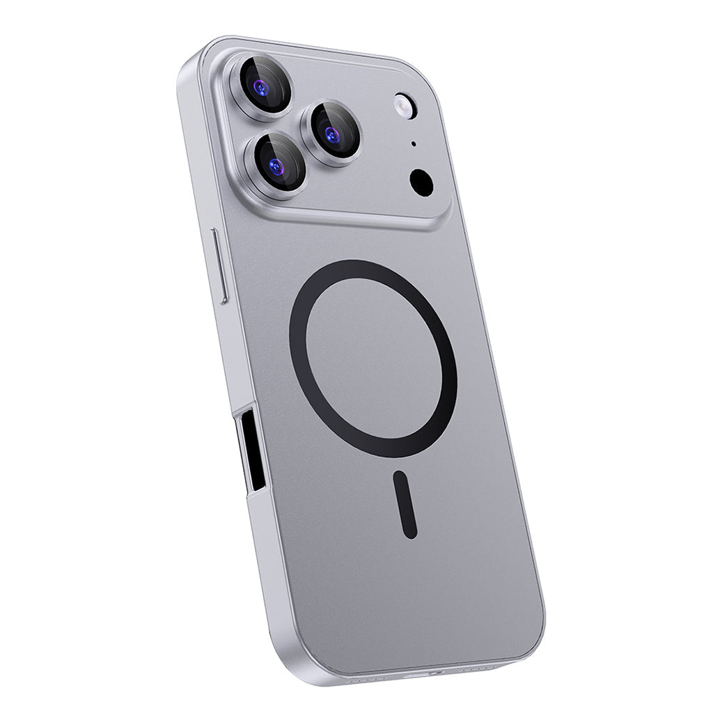 Aluminum Alloy Magnetic Phone Case, Snap-on Shockproof P rotective Case For iPhone series