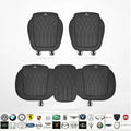 Premium Luxury Car Seat Cushion Set, Breathable Perforated Design, Anti-Slip Ergonomic Seat Covers, Widely Compatible With Sedans And SUVs