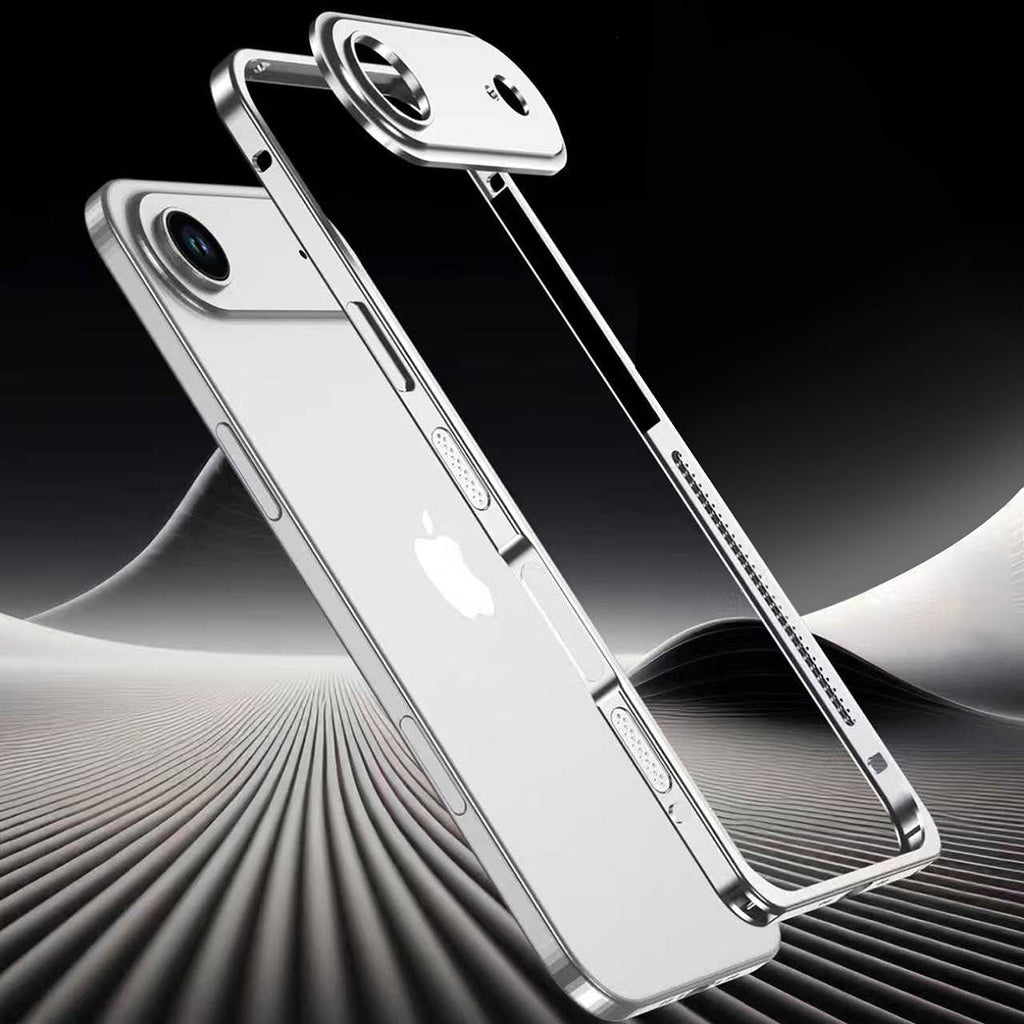 Aluminum alloy Magnetic Mobile Phone Case with Lens Protective Cover For iPhone Series