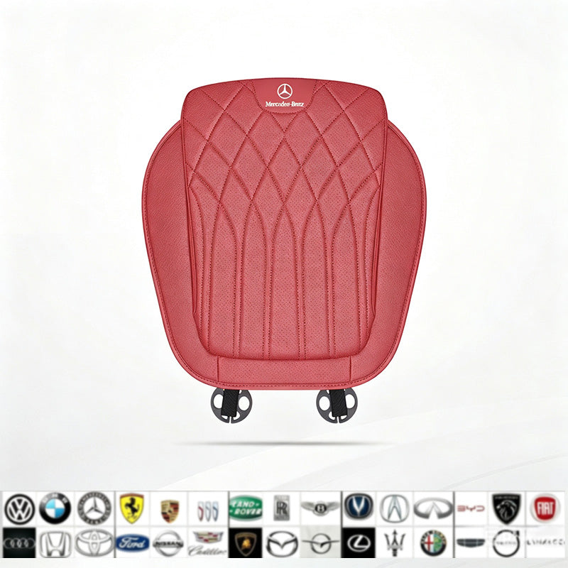 Premium Luxury Car Seat Cushion Set, Breathable Perforated Design, Anti-Slip Ergonomic Seat Covers, Widely Compatible With Sedans And SUVs