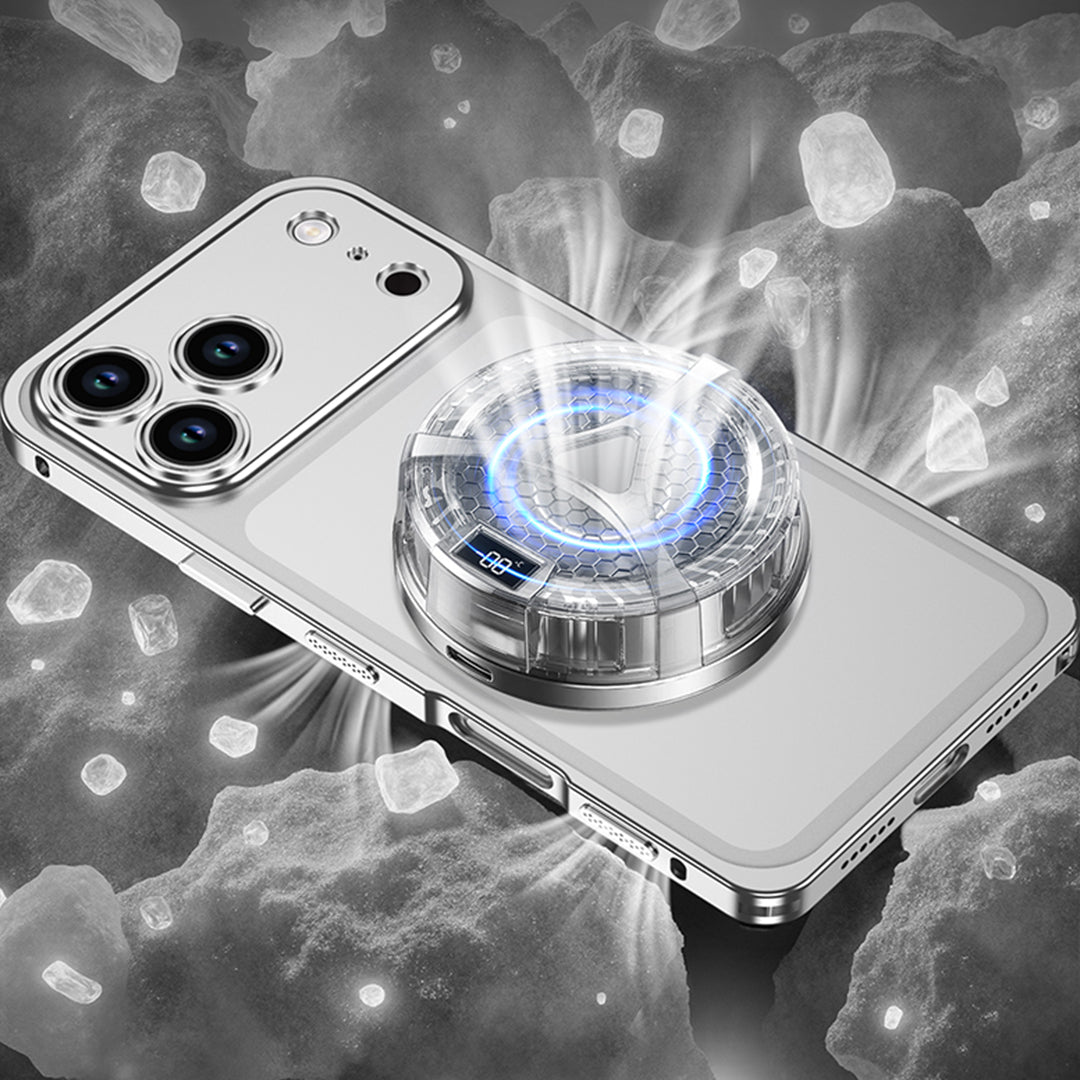 Aluminum alloy Magnetic Mobile Phone Case with Lens Protective Cover For iPhone Series
