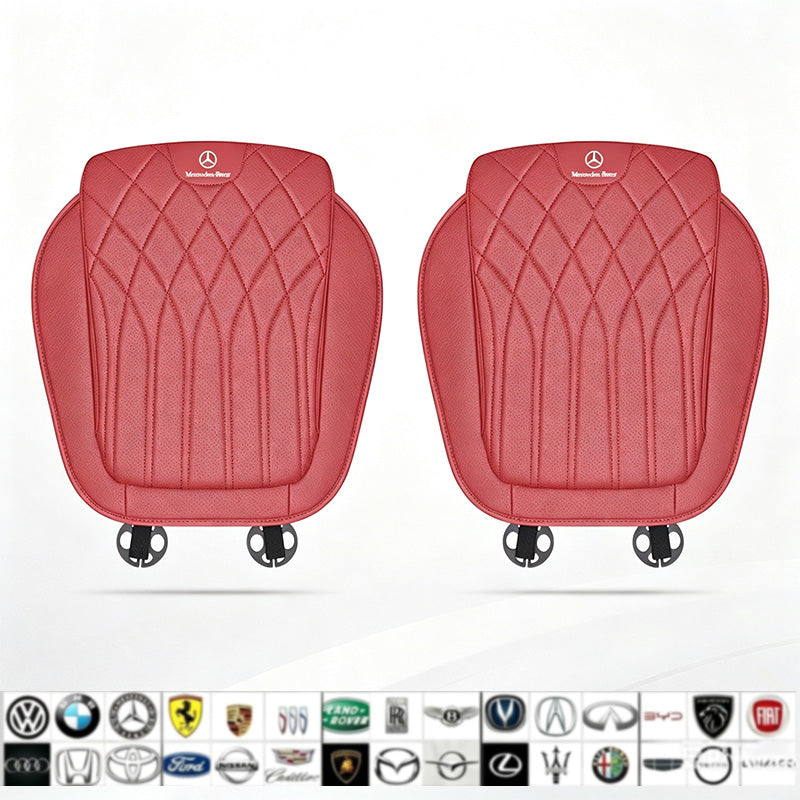 Premium Luxury Car Seat Cushion Set, Breathable Perforated Design, Anti-Slip Ergonomic Seat Covers, Widely Compatible With Sedans And SUVs