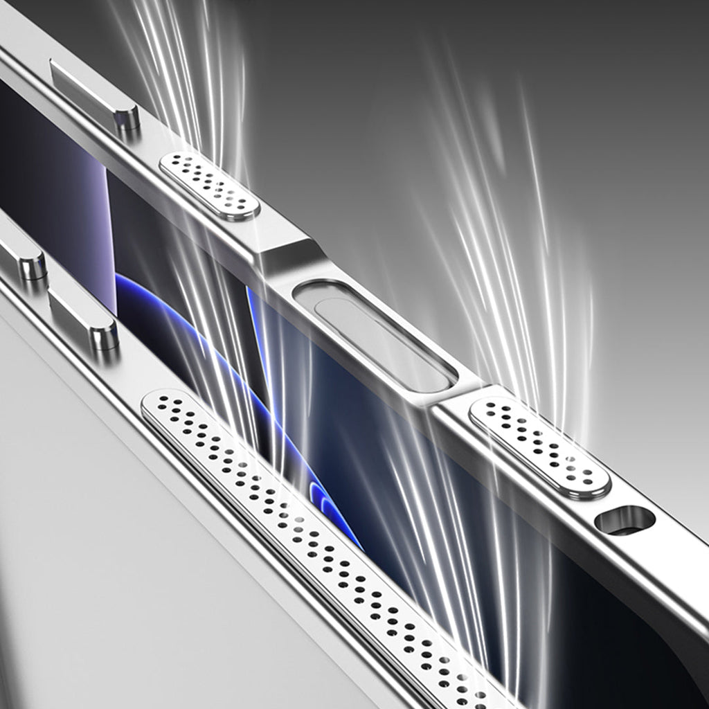 Aluminum alloy Magnetic Mobile Phone Case with Lens Protective Cover For iPhone Series