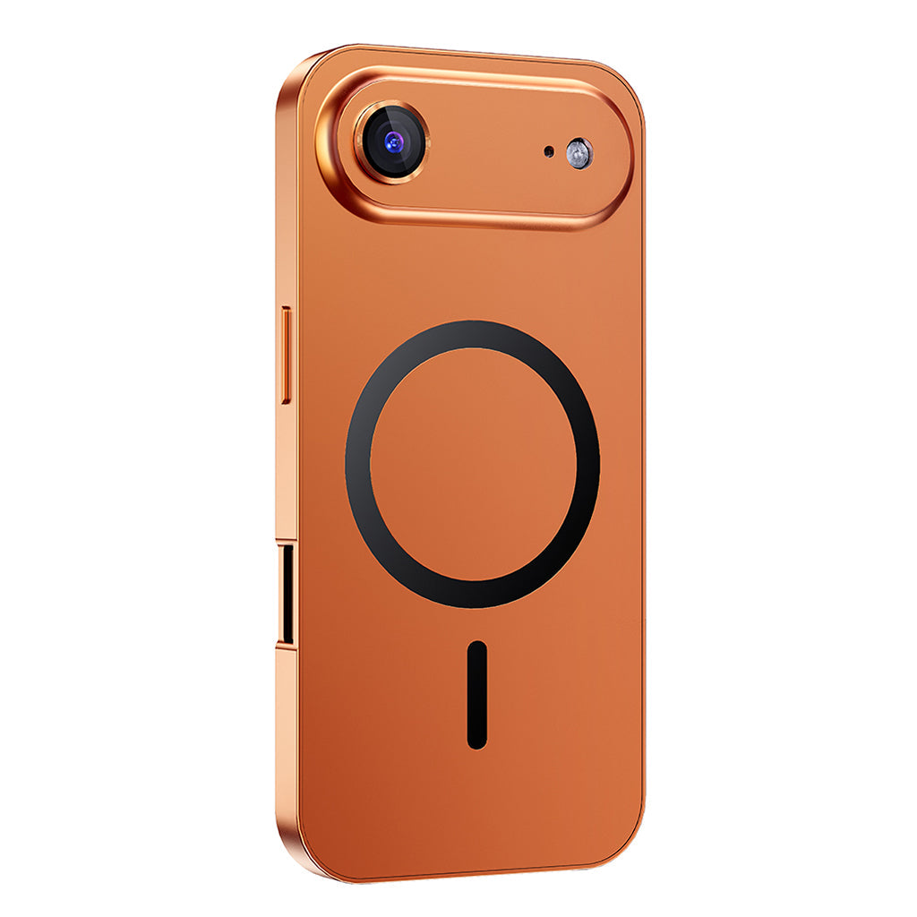 Aluminum Alloy Magnetic Phone Case, Snap-on Shockproof P rotective Case For iPhone series
