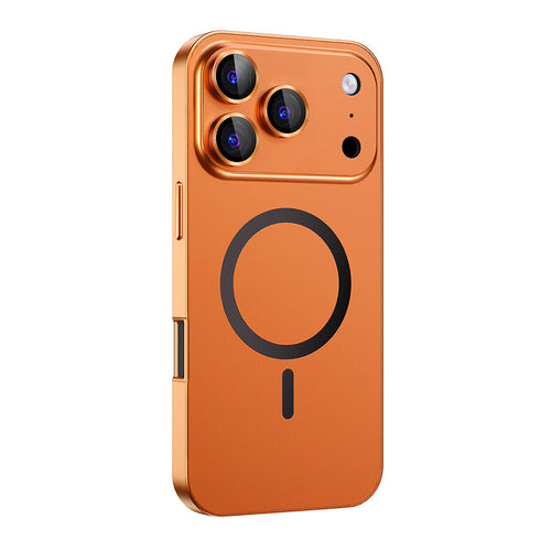 Aluminum Alloy Magnetic Phone Case, Snap-on Shockproof P rotective Case For iPhone series