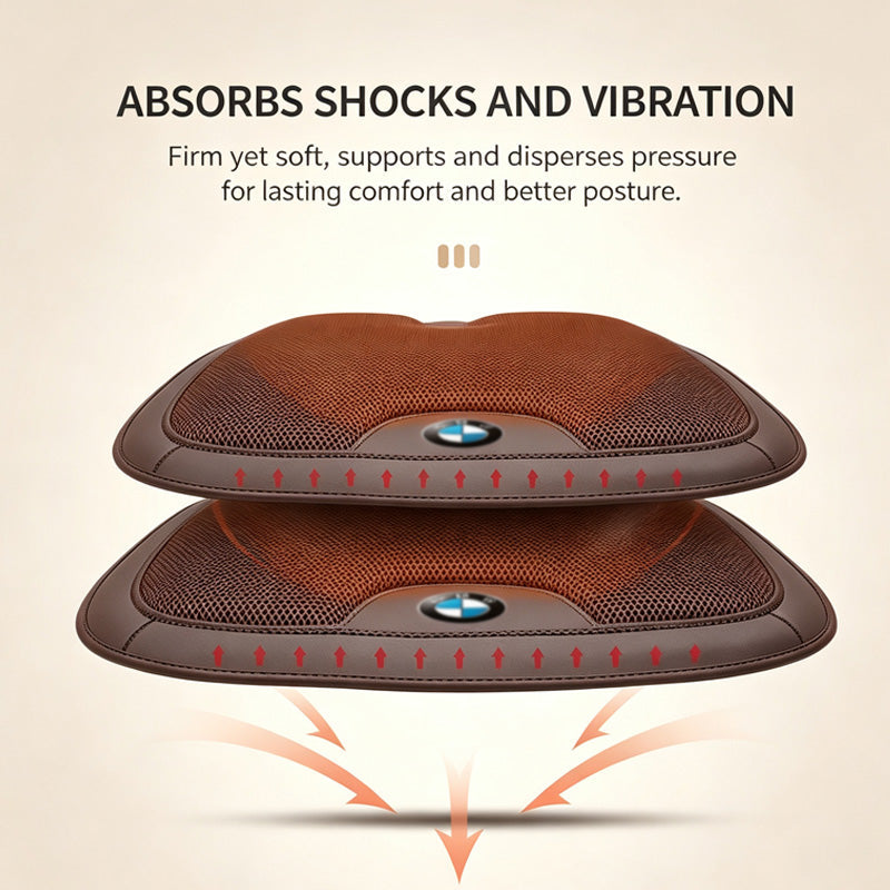 Car Memory Foam Seat Cushion, Breathable 3D Honeycomb Mesh Auto Seat Pad for Most Sedan SUV Truck