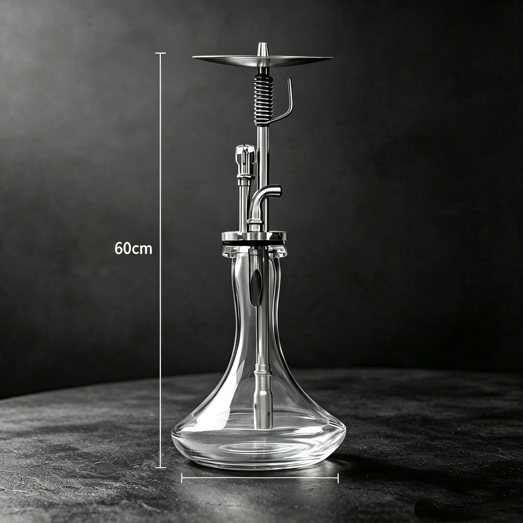 Glass Hookah Set, Including All Accessories For adult use only