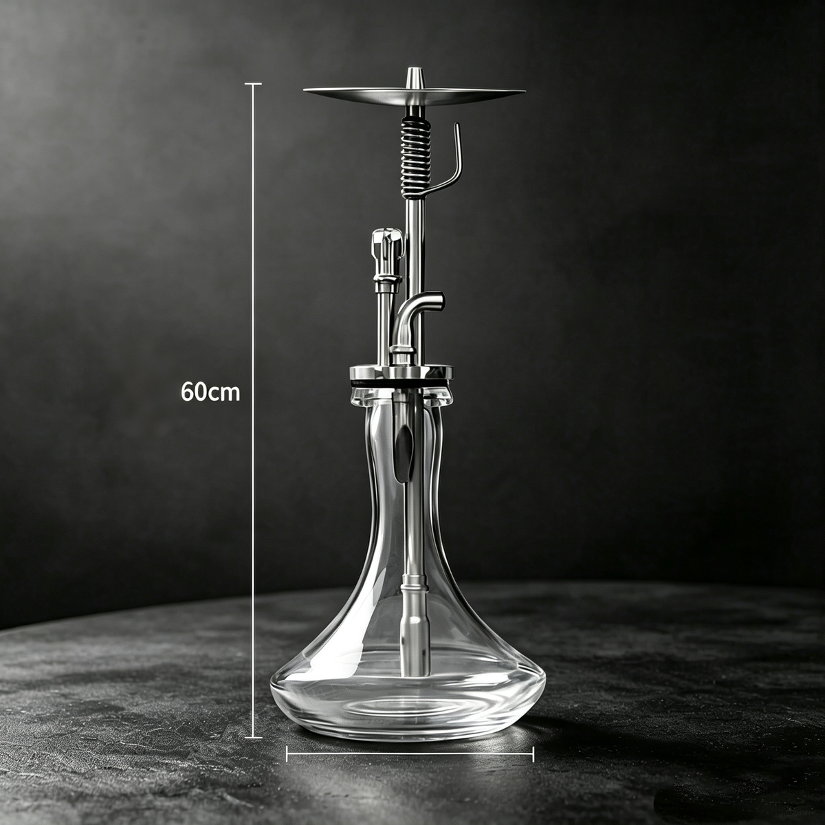 Glass Hookah Set, Including All Accessories For adult use only