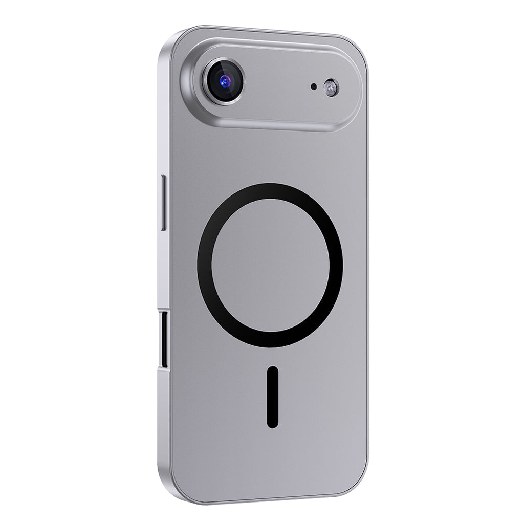 Aluminum Alloy Magnetic Phone Case, Snap-on Shockproof P rotective Case For iPhone series