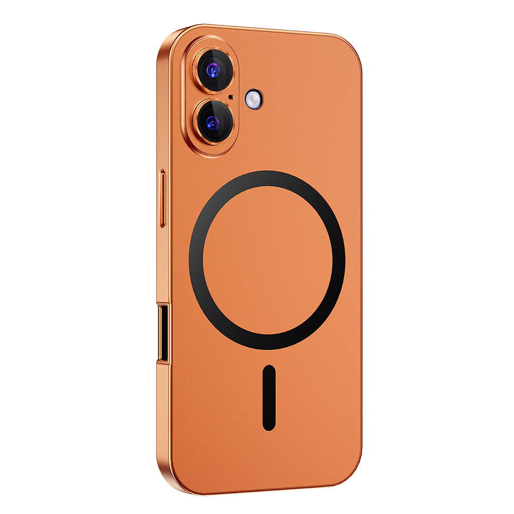 Aluminum Alloy Magnetic Phone Case, Snap-on Shockproof P rotective Case For iPhone series