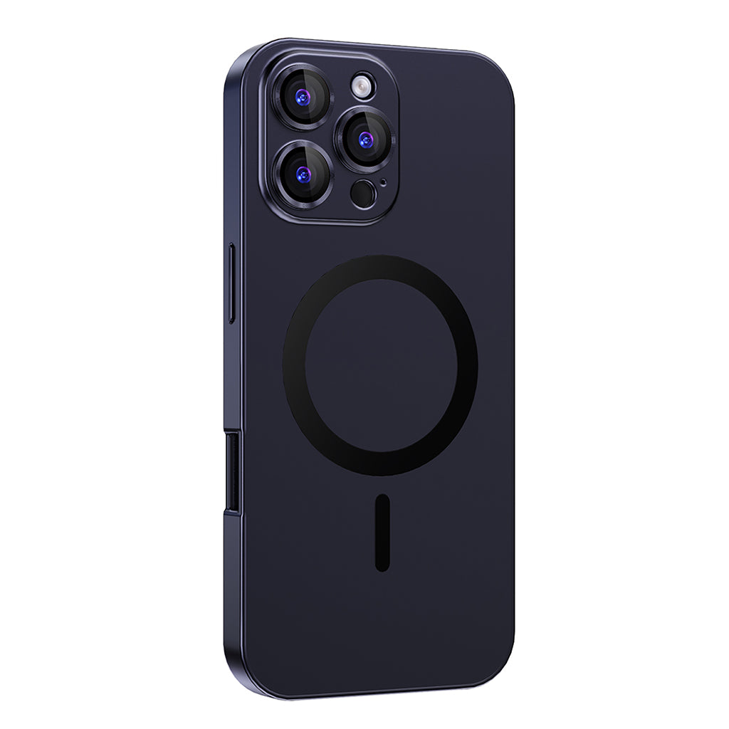 Aluminum Alloy Magnetic Phone Case, Snap-on Shockproof P rotective Case For iPhone series