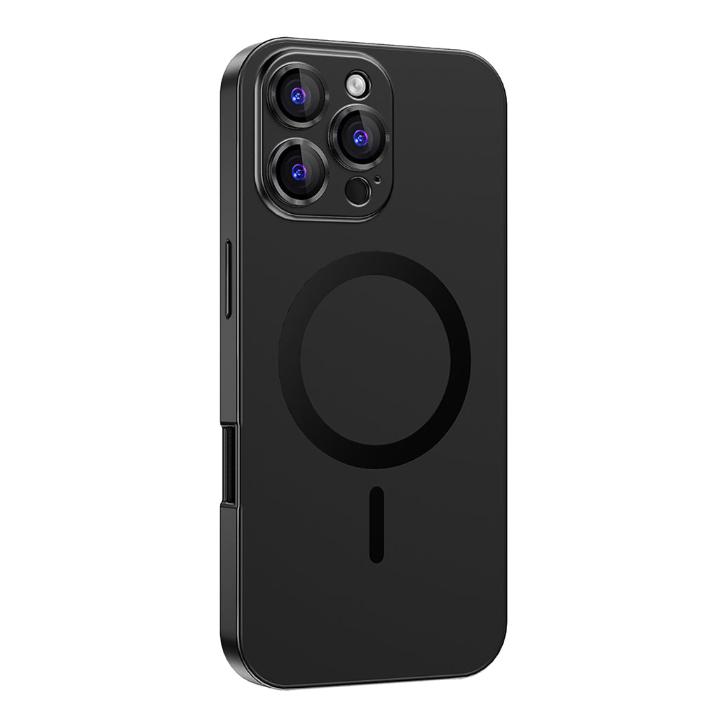 Aluminum Alloy Magnetic Phone Case, Snap-on Shockproof P rotective Case For iPhone series