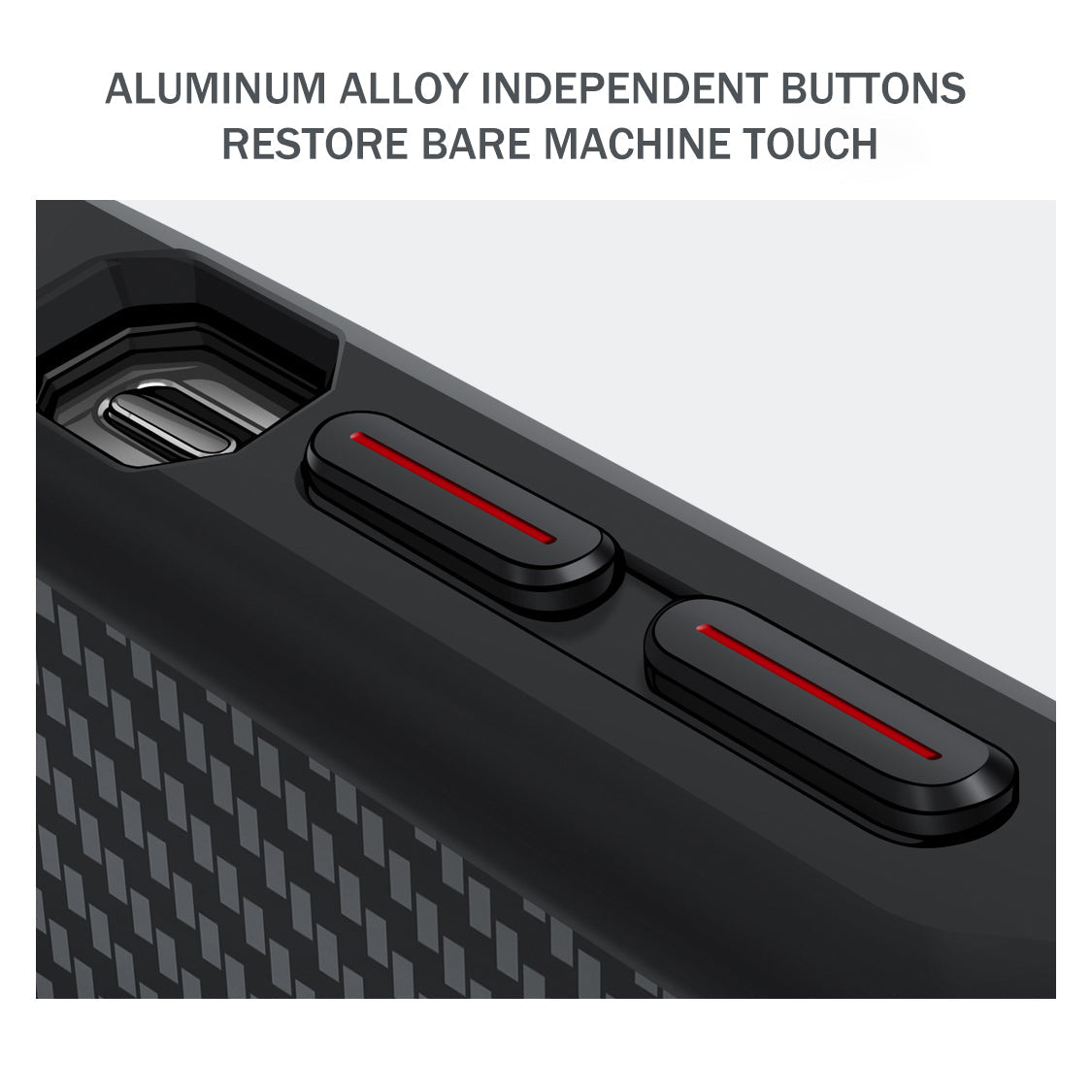 Carbon Fiber Textured Magnetic Phone Case with 360° Rotating Ring for iPhone Series