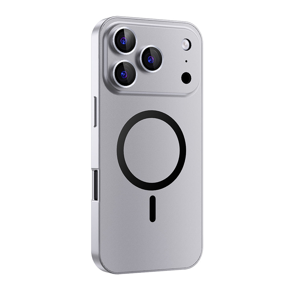 Aluminum Alloy Magnetic Phone Case, Snap-on Shockproof P rotective Case For iPhone series