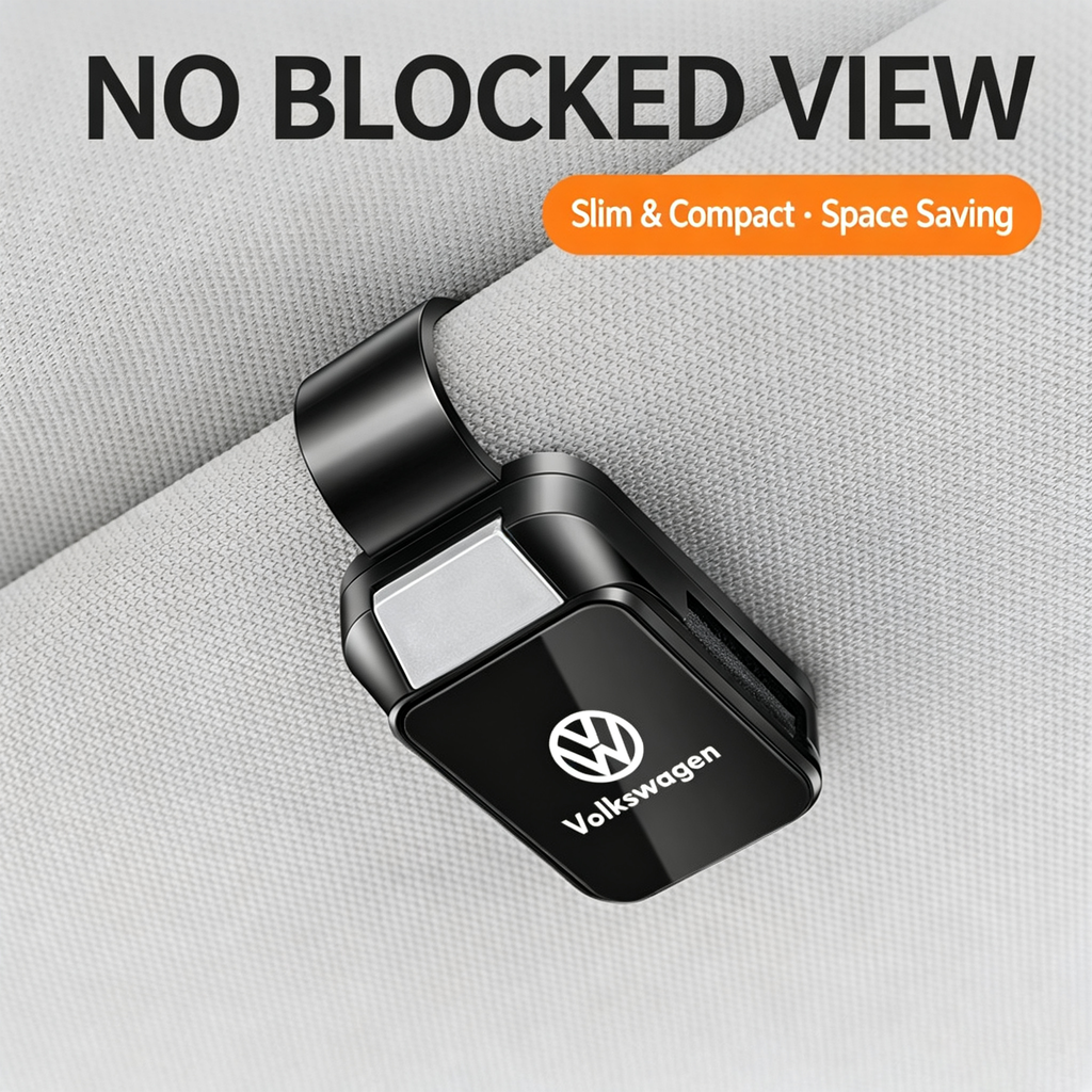Car Sunglasses Holder Universal Auto Sun Visor Eyeglasses Clip Car Interior Accessories for Most Vehicles