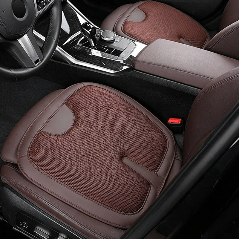 Car Memory Foam Seat Cushion, Breathable 3D Honeycomb Mesh Auto Seat Pad for Most Sedan SUV Truck