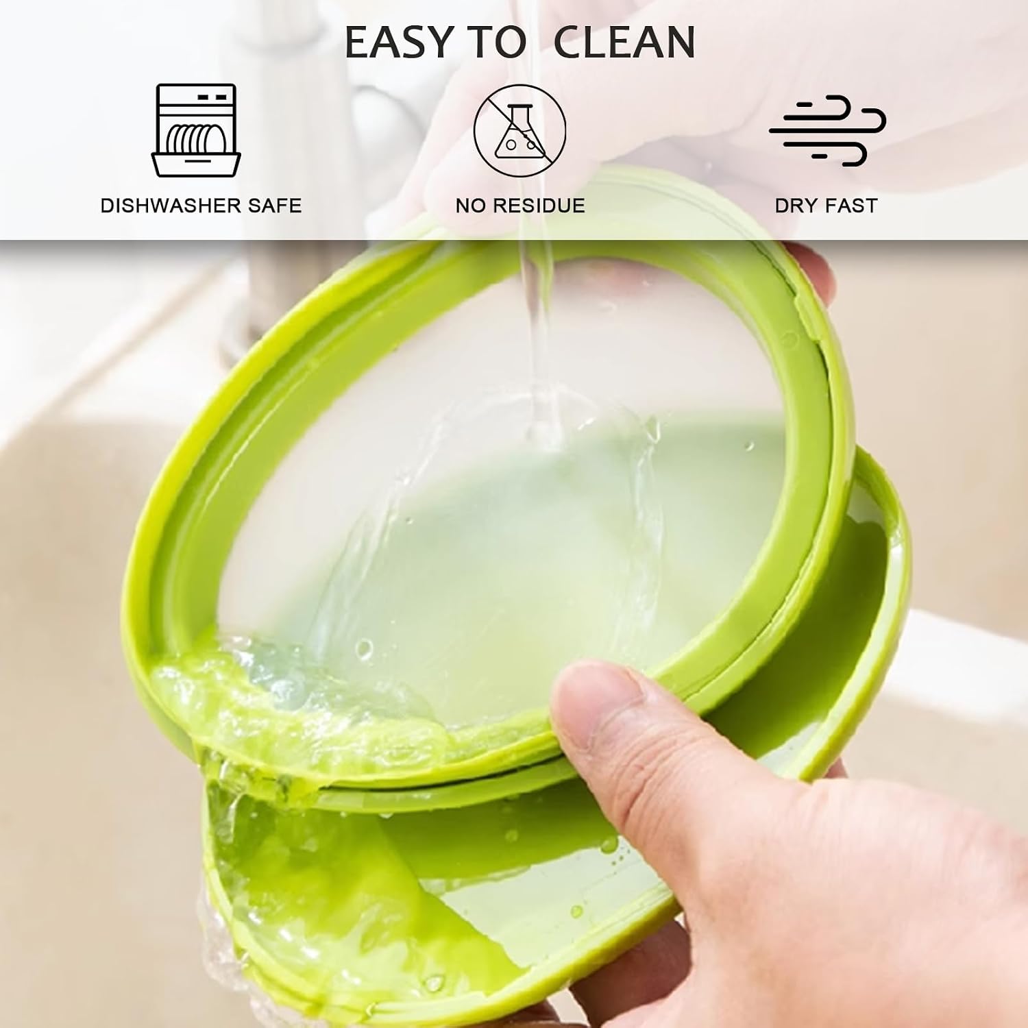 Fruit Storage Containers for Fridge, Avocado Saver, Fruit and Vegetable Anti-Oxidation Storage Box, Set of 4 Reusable Refrigerator Storage Containers for Maintaining Freshness of Food