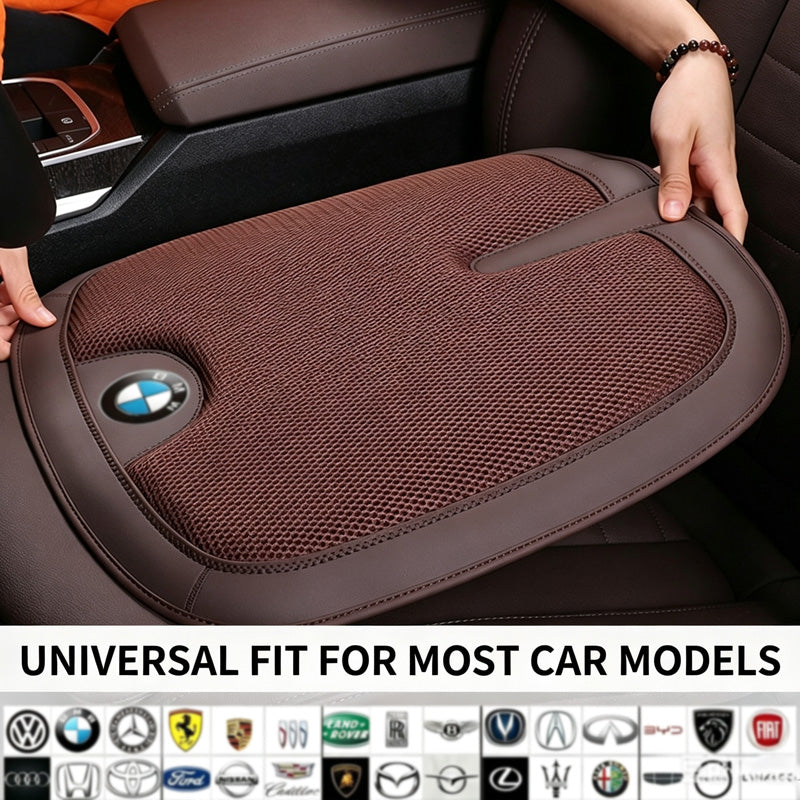 Car Memory Foam Seat Cushion, Breathable 3D Honeycomb Mesh Auto Seat Pad for Most Sedan SUV Truck
