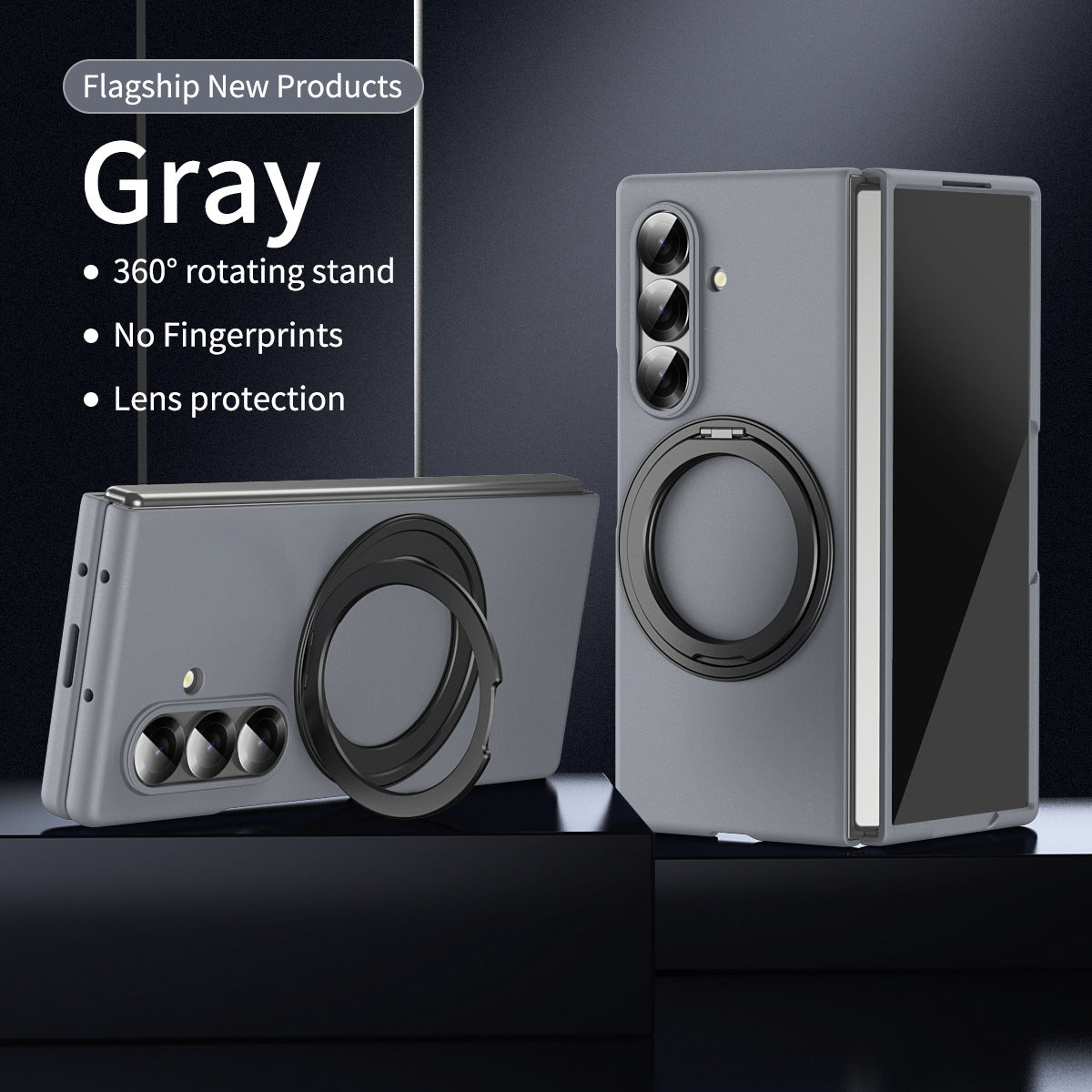 Integrated Shell Membrane Magnetic Phone Case For Samsung Galaxy Z Fold Series