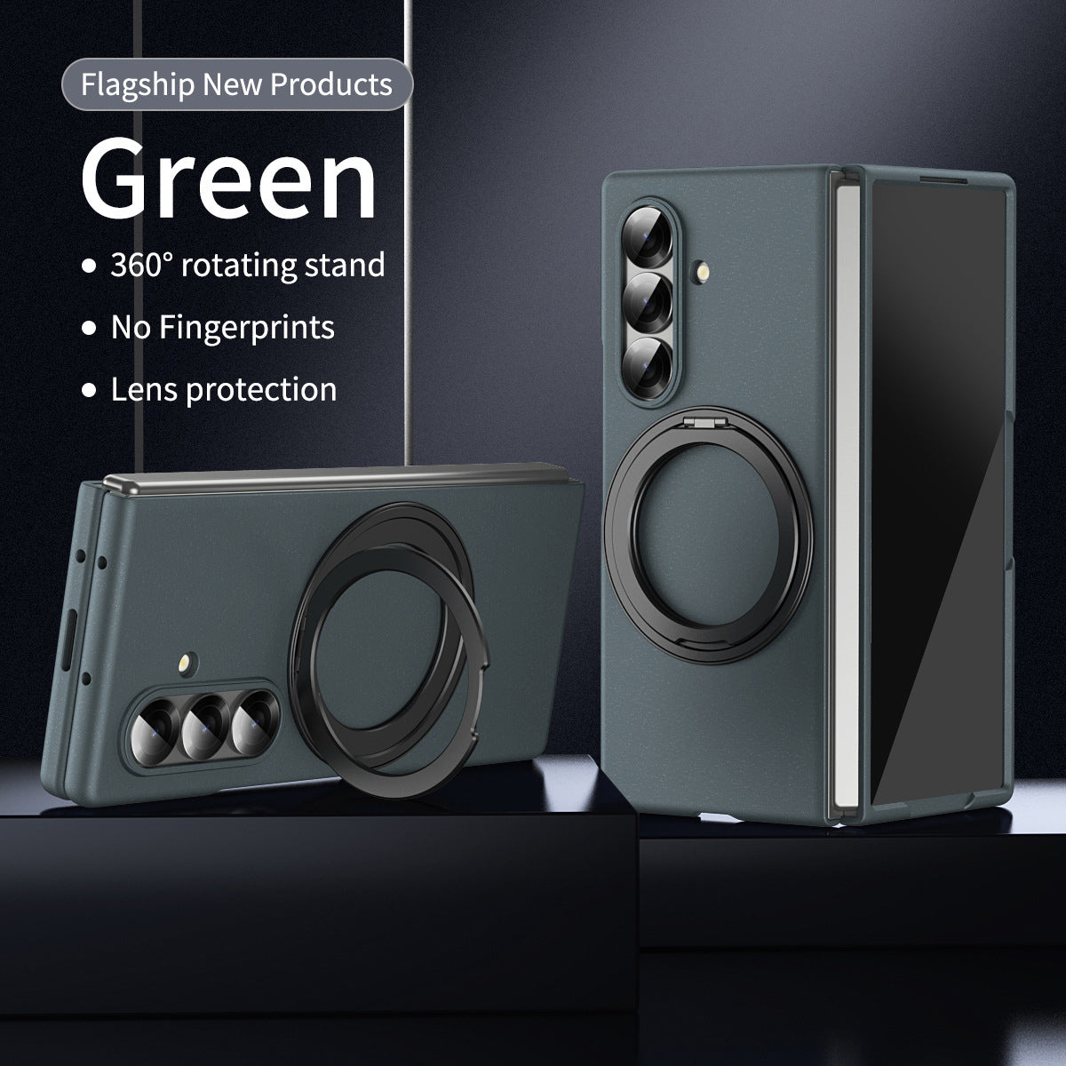 Integrated Shell Membrane Magnetic Phone Case For Samsung Galaxy Z Fold Series